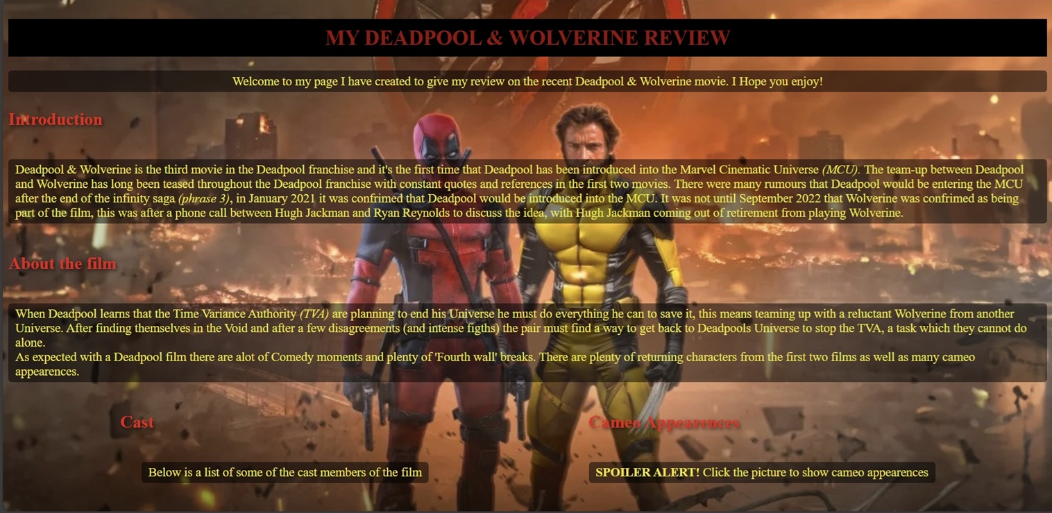 image of deadpool and wolverine review site
