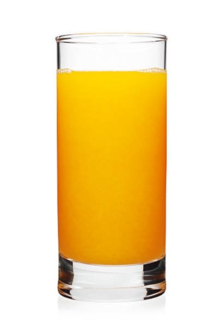 pictue of a glass of orange juice