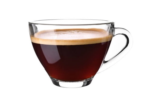 pictue of a glass of americano
