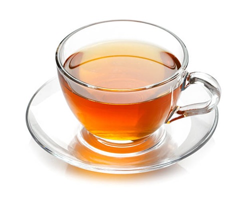 pictue of a glass of decaf