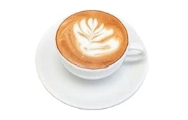 pictue of a cup of flat white